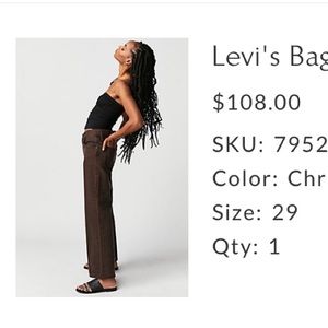 Levi's Baggy Bootcut jeans